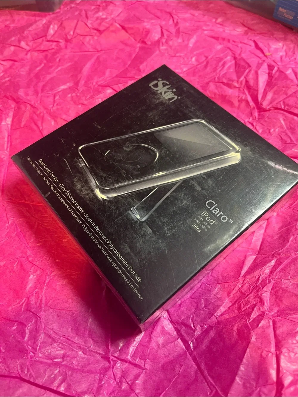Skin Claro Clear Protective Case for iPod Classic 30GB Video 5thGen NRFB Sealed